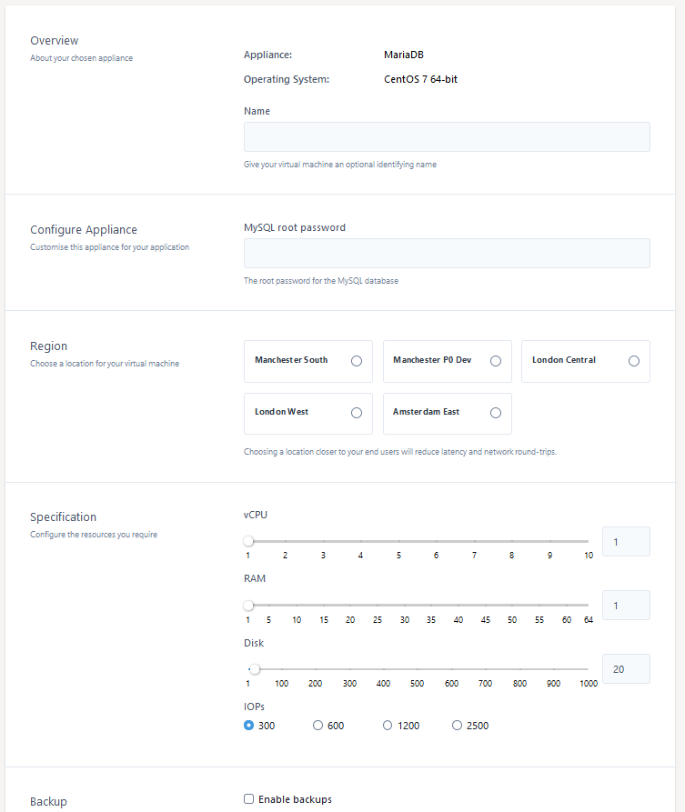 applianceConfig